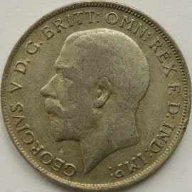 FLORINS 1921  GEORGE V  NVF