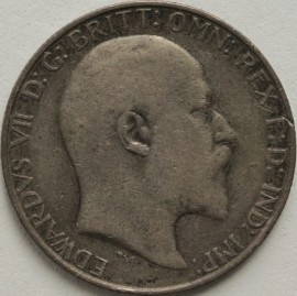 FLORINS 1907  EDWARD VII  GF