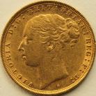 SOVEREIGNS 1887  VICTORIA SYDNEY ST GEORGE GVF