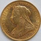 SOVEREIGNS 1901  VICTORIA OLD HEAD MELBOURNE GEF