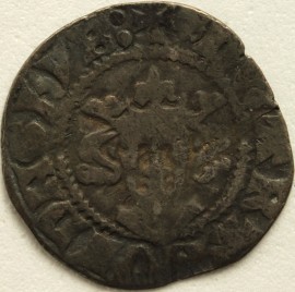 EDWARD III 1344 -1351 EDWARD III PENNY 3RD COINAGE SERIES E MM CROSS 3  F