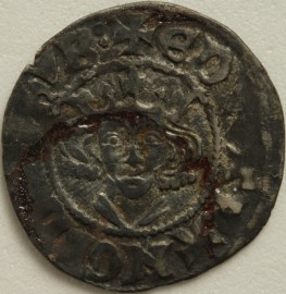 EDWARD III 1344 -1351 EDWARD III PENNY 3RD COINAGE SERIES E MM CROSS 3  GF