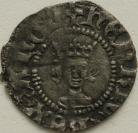 HENRY VI 1422 -1427 HENRY VI HALFPENNY ANNULET ISSUE LONDON MM PIERCED CROSS GVF