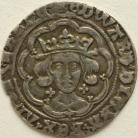 EDWARD IV 1464 -1468 EDWARD IV GROAT 1ST REIGN LIGHT COINAGE QUATREFOILS AT NECK LONDON MM SUN GVF