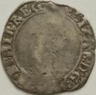 ELIZABETH I 1594 -1596 ELIZABETH I SHILLING 6TH ISSUE MM WOOLPACK FAIR