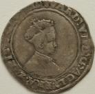 EDWARD VI 1549  EDWARD VI SHILLING 2ND PERIOD DEBASED COINAGE SOUTHWARK MINT MM Y NVF