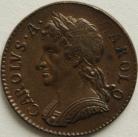 FARTHINGS 1675  CHARLES II NEF