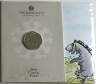 FIFTY PENCE 2022  ELIZABETH II WINNIE THE POOH SERIES - EEYORE PACK BU