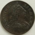 HALFPENCE 1771  GEORGE III GVF