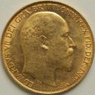 TWO POUNDS (GOLD) 1902  EDWARD VII EDWARD VII CURRENCY ISSUE GEF