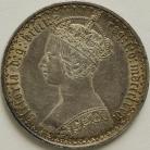 FLORINS 1876  VICTORIA DIE NUMBER 31  NUNC T