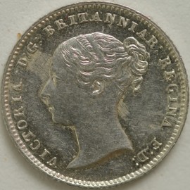 GROATS 1838  VICTORIA  UNC LUS