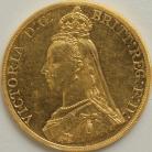 FIVE POUNDS (GOLD) 1887  VICTORIA VICTORIA GEF