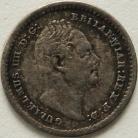 SILVER THREEHALFPENCE 1834  WILLIAM IV GVF