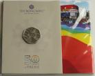 FIFTY PENCE 2022  ELIZABETH II 50 YEARS OF PRIDE PACK BU