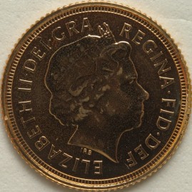 HALF SOVEREIGNS 2013  Elizabeth II SCARCE BU 