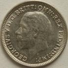 THREEPENCES SILVER 1931  GEORGE V GEF