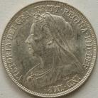 SHILLINGS 1895  VICTORIA SMALL ROSE BU