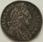 SIXPENCES 1699  WILLIAM III 3RD BUST ROSES RARE NEF