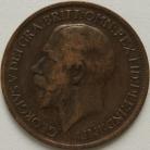 HALFPENCE 1916  GEORGE V GF