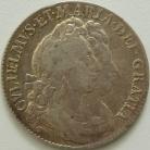 HALF CROWNS 1692  WILLIAM & MARY 2ND BUST QUARTO NVF