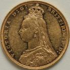 SOVEREIGNS 1892  VICTORIA JUBILEE HEAD MELBOURNE GEF