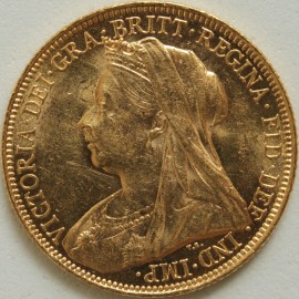 SOVEREIGNS 1900  VICTORIA OLD HEAD SYDNEY UNC LUS