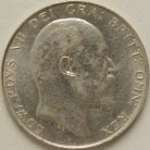 HALF CROWNS 1910  EDWARD VII BU