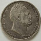 HALF CROWNS 1836  WILLIAM IV NVF