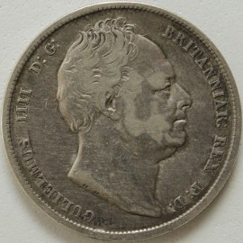 HALF CROWNS 1836  WILLIAM IV  NVF