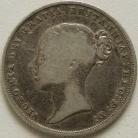 SHILLINGS 1839  VICTORIA 1ST HEAD WITH WW SCARCE GF