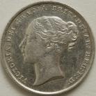 SHILLINGS 1844  VICTORIA GVF