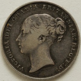 SHILLINGS 1854  VICTORIA VERY RARE NVF