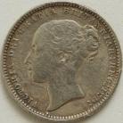 SHILLINGS 1872  VICTORIA DIE NUMBER 20 NVF