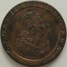 PENNIES 1797  GEORGE III PROOF ISSUE IN BRONZED COPPER P1118 VERY RARE FDC