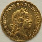 QUARTER GUINEAS 1718  GEORGE I GEORGE I SCARCE GEF