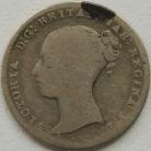 GROATS 1854  VICTORIA 5 OVER 5 SCARCE F