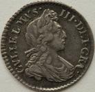 THREEPENCES SILVER 1700  WILLIAM III NEF