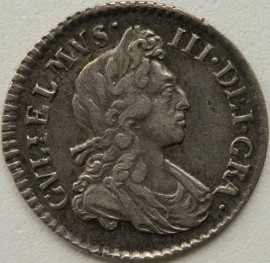 THREEPENCES SILVER 1700  WILLIAM III  NEF