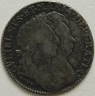 SHILLINGS 1693  WILLIAM & MARY GF/NVF