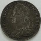 HALF CROWNS 1750  GEORGE II V.QUARTO GVF