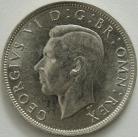 HALF CROWNS 1942  GEORGE VI BU