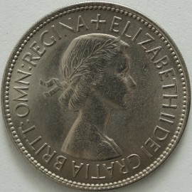 HALF CROWNS 1953  ELIZABETH II  BU