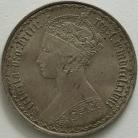 FLORINS 1878  VICTORIA DIE NUMBER 79 UNC.T