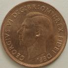 PENNIES 1949  GEORGE VI BU