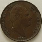 PENNIES 1834  WILLIAM IV NVF