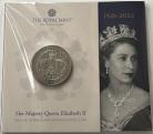 FIVE POUNDS 2022  ELIZABETH II HER MAJESTY QUEEN ELIZABETH II JUBILEE PACK BU