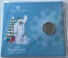 FIFTY PENCE 2022  ELIZABETH II THE SNOWMAN AND THE SNOWDOG PACK BU
