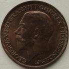 FARTHINGS 1918  GEORGE V BRIGHT FINISH BU