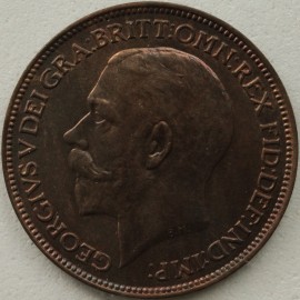 FARTHINGS 1924  GEORGE V  UNC.T.